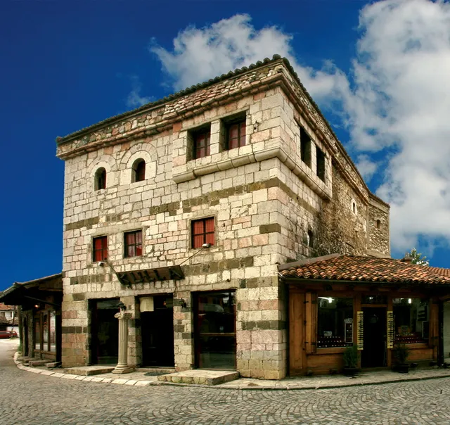 The Koshi kulla, a fortified stone tower-house in Gjakova.